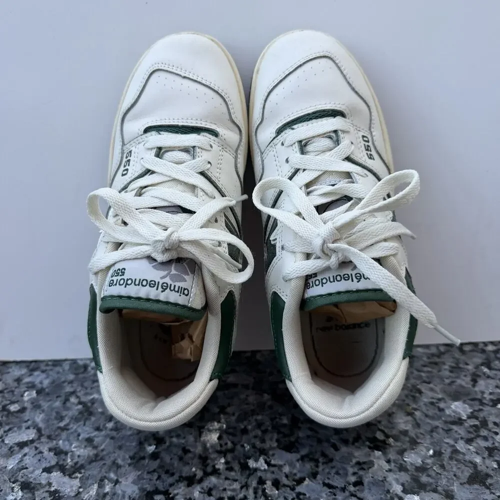New Balance x Aime Leon Dore 550 White/Green BB550ALD Men’s Size 4.5
